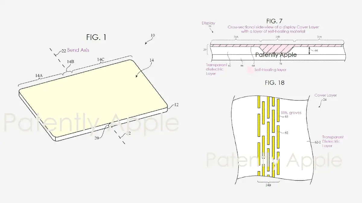 Apple Acquires Patent for Foldable Self-Healing Display: Report