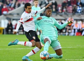 Armel Bella Kotchap: A top talent on trial at the DFB | Sports | DW Armel Bella Kotcha from VfL Bochum with a tackle against Stuttgart's Omar Marmoush