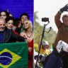 Si 11 candidats s'alignent au départ, c'est la lutte entre Lula (à gauche) et Bolsonaro (à droite) qui accapare l'attention.
