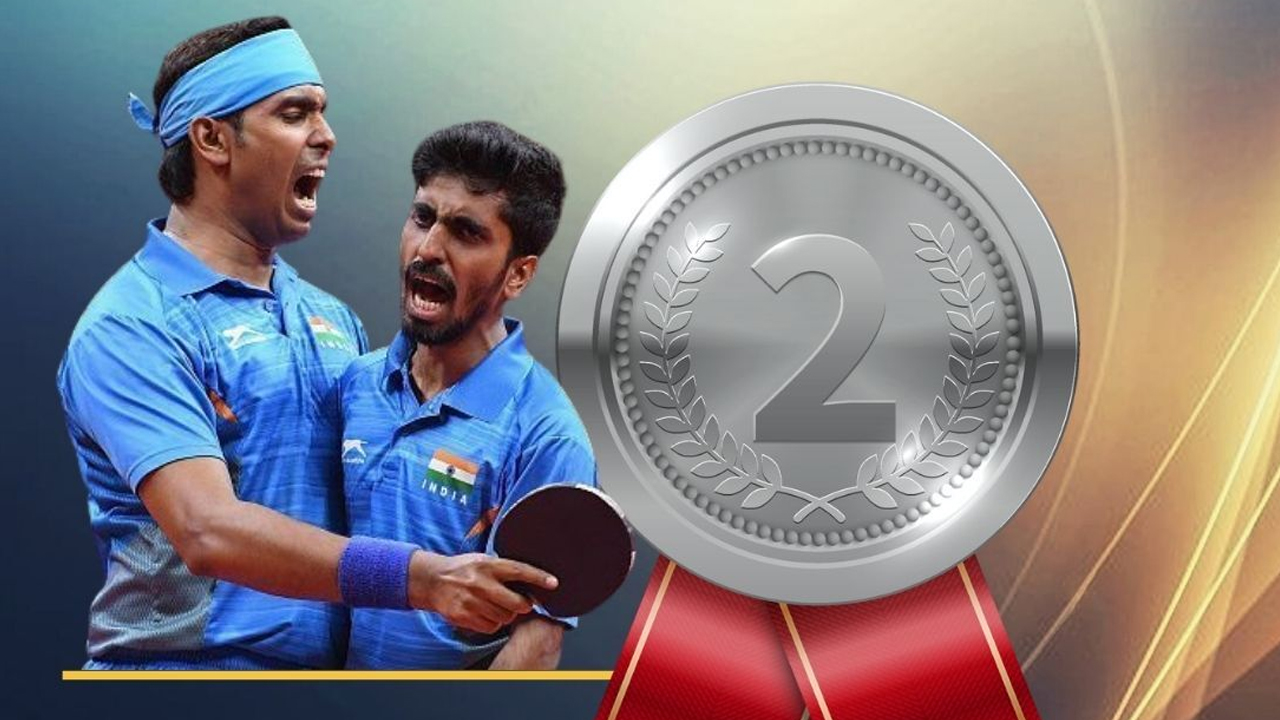 CWG 2022: India's best in table tennis, Sharat-Sathiyan pair won silver
