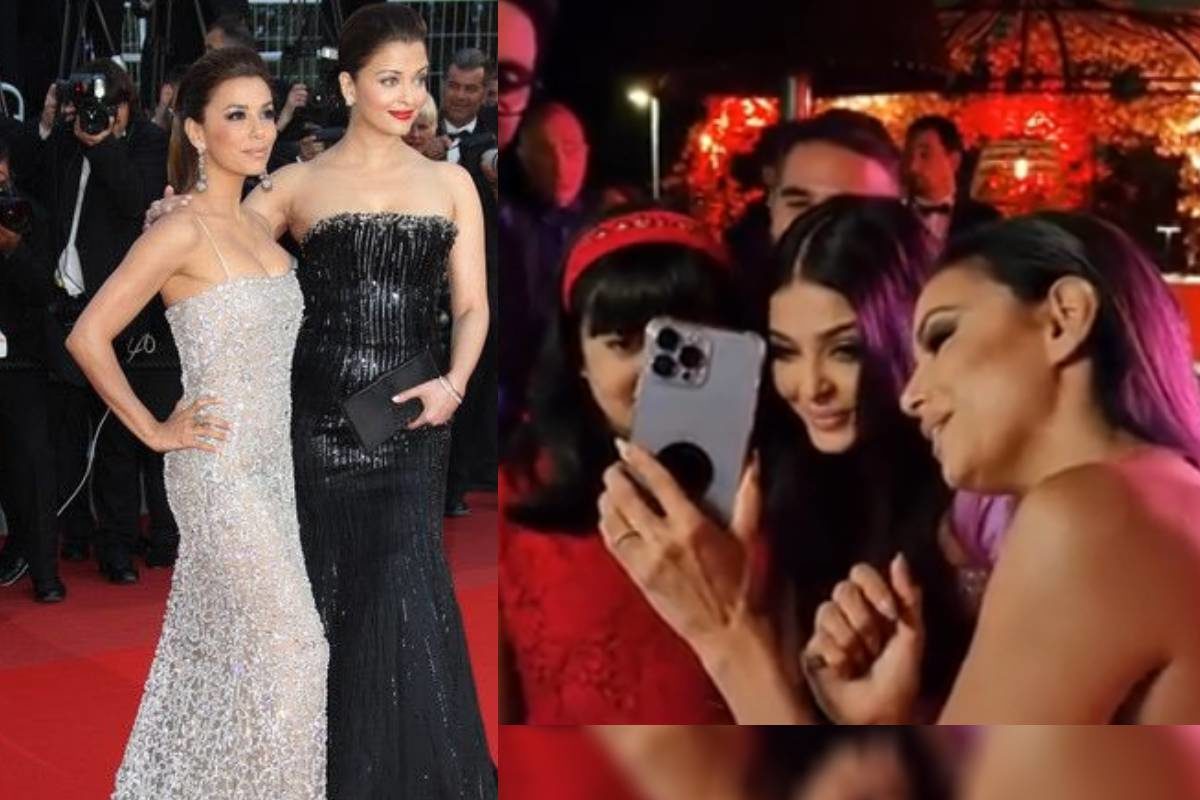 Cannes: Aaradhya Bachchan hugs Eva Longoria tightly, talks to Hollywood actress's kids over video call
