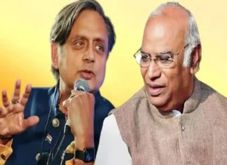 Congress President Election Shashi Tharoor files nomination against Mallikarjun Kharge Congress President Election Shashi Tharoor files nomination against Mallikarjun Kharge