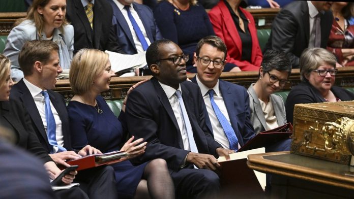 Kwasi Kwarteng, ministre britannique des Finances.