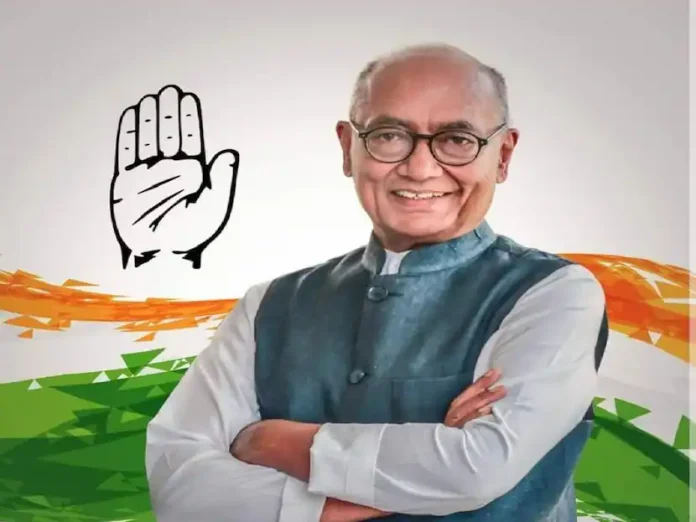 Digvijay Singh is not contesting the election of Congress President in support of Mallikarjun Kharge

