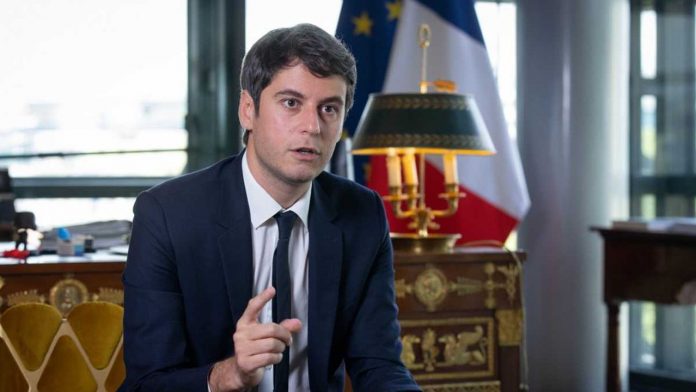 Energy windfall: Bercy wants to target other companies Gabriel Attal, ministre délégué chargé des Comptes publics à Bercy