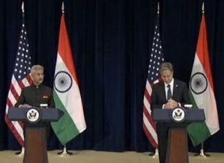 External Affairs Minister Dr S Jaishankar and US Secretary of State Antony Blinken hosted a joint PC in Washington DC, US External Affairs Minister Dr S Jaishankar and US Secretary of State Antony Blinken take over as Joint President