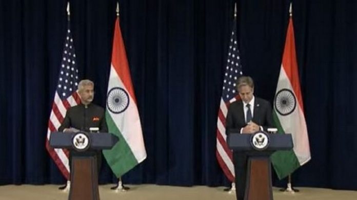 External Affairs Minister Dr S Jaishankar and US Secretary of State Antony Blinken take over as Joint President