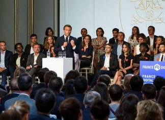 France Digitale, an association at the heart of the battles of French Tech Emmanuel Macron donnait un discours devant des acteurs de la French tech au Palais de l'Elysée pour le lancement du France Digitale Day.