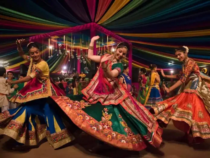 Garba till 12 midnight for the last three days of Navratri this year, Shinde big government decision.1

