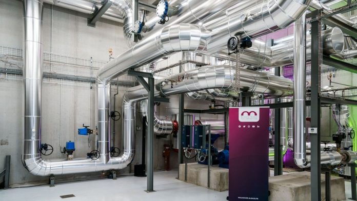 How Mulhouse organizes its energy sobriety Ci-dessus, la chaufferie de Rixheim. Elle fait partie d'un des réseaux de chaleur intercommunaux de l'agglomération mulhousienne.