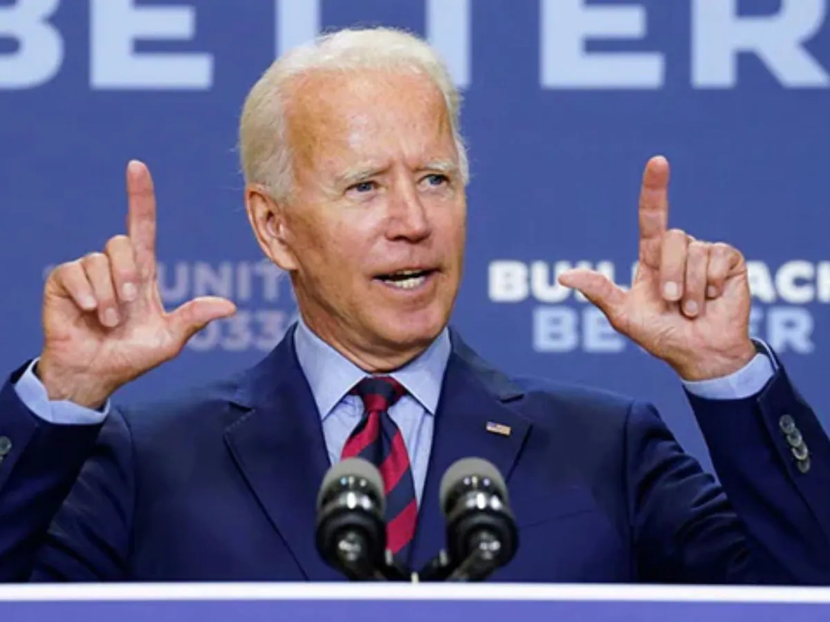 Joe Biden came out of the White House for the first time after being hit by Corona twice

