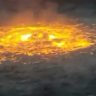 Latest trending news, Ocean Fire: The whole world is excited to see the fire in the middle of the sea, VIDEO... - Dramatic viral video of the fire that broke out in the middle of the sea surface in Mexico