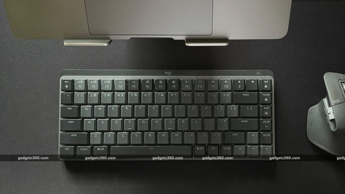 Logitech MX Mechanical Mini Front Layout NDTV LogitechMXKeys Mini Logitech