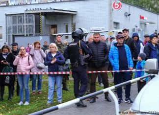 Many dead after shooting in Russian school Current Asia | DW Russia I School shooting in Izhevsk