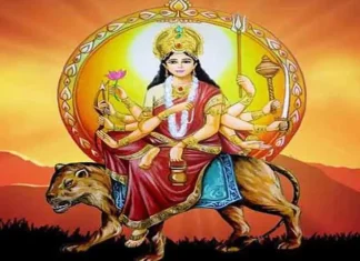 Navratri 2022 Day Three Maa Chandraghanta Puja Navratri 2022 Day Three Maa Chandraghanta Puja