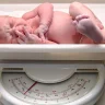 What is the average weight of a newborn baby?