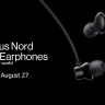 OnePlus Nord Wired Earphones India Launch on August 27, to Sport Bullets Wireless Z-Like Design