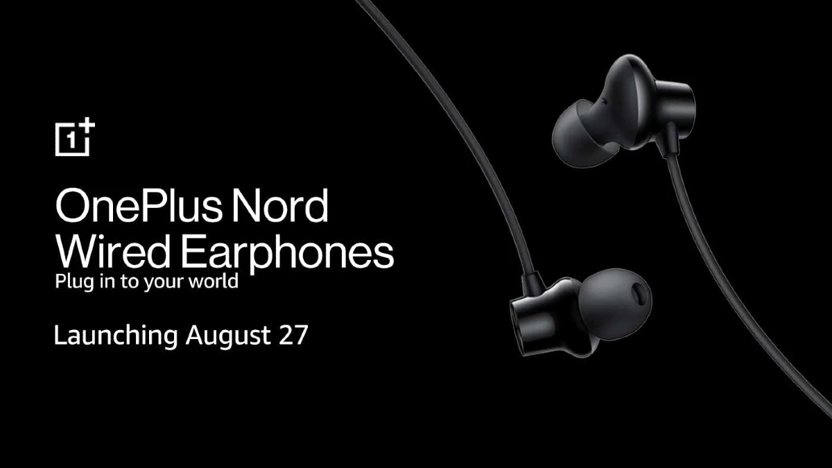 OnePlus Nord Wired Earphones India Launch on August 27, to Sport Bullets Wireless Z-Like Design