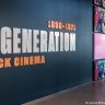 Exhibition text on a wall: 1898-1971 Regeneration Black Cinema