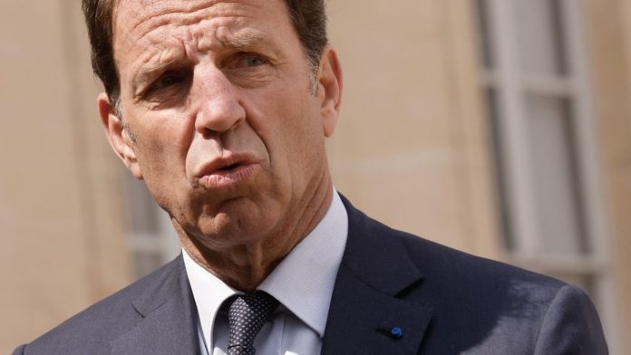 Le président du Medef, Geoffroy Roux de Bézieux.