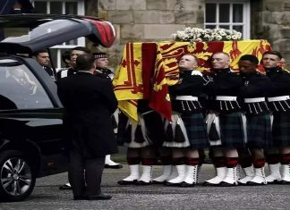Queen Elizabeth II funeral, Britain’s Queen Elizabeth’s funeral procession begins, 500 leaders, a million people attend – Queen Elizabeth II funeral remains in Britain to bid farewell to her beloved monarch at Westminster Abbey in London Queen Elizabeth II funeral, Britain's Queen Elizabeth's funeral procession begins, 500 leaders, a million people attend - Queen Elizabeth II funeral remains in Britain to bid farewell to her beloved monarch at Westminster Abbey in London