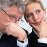 Symbolic image for the raid on the AfD party headquarters/Jörg Meuthen and Alice Weidel