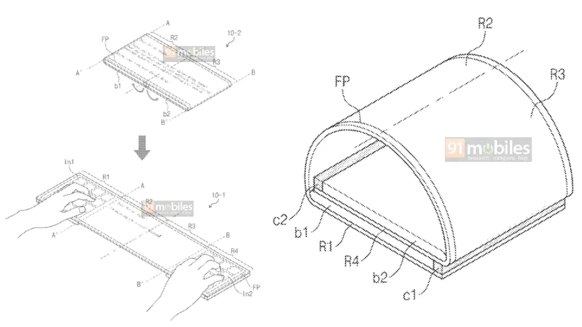 Samsung Foldable Phone With Expandable, Wrappable Display Seen in New Patent Filing: Report