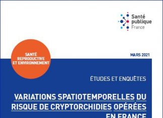 Spatiotemporal variations in the risk of cryptorchidism operated on in France and environmental hypotheses. Synthesis Spatiotemporal variations in the risk of cryptorchidism operated on in France and environmental hypotheses. Synthesis