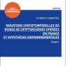 Spatiotemporal variations in the risk of cryptorchidism operated on in France and environmental hypotheses.  Synthesis