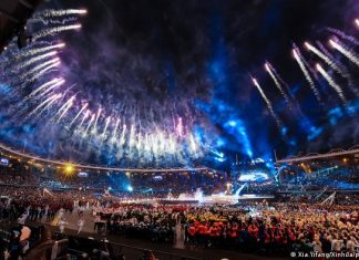 Special Olympics: Right to Participate | Sports | DW Fireworks at the opening ceremony of the Special Olympics in Abu Dhabi 2019