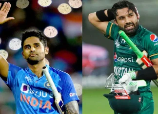 Suryakumar Yadav ended the reign of Mohammad Rizwan from T20 cricket, made a double record against South Africa Suryakumar Yadav : सूर्यकुमार यादवने T20 क्रिकेटमधून या पाकिस्तानी खेळाडूची संपवली राजवट, आफ्रिकेविरुद्ध केले दोन विक्रम