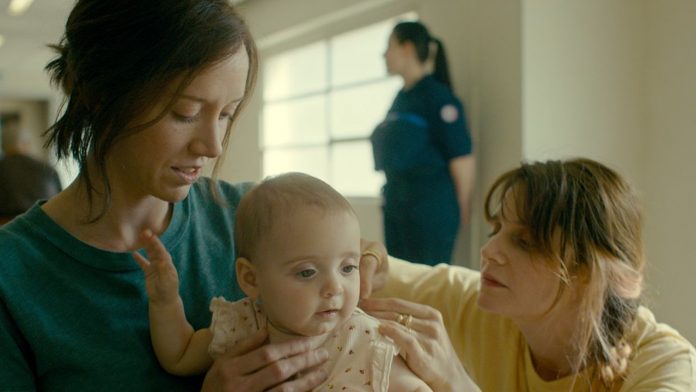 Sara Giraudeau et Judith Chemla autour du sixième enfant.