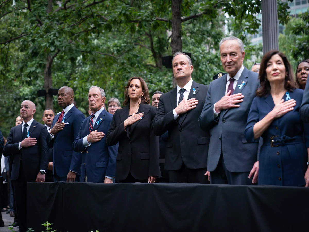 US Vice President Kamala Harris remembers the victims of 9/11, said - my heart is with those who lost their people

