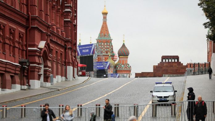 Moscou se prépare à accueillir des festivités pour « fêter » l'annexion de quatre régions ukrainiennes.