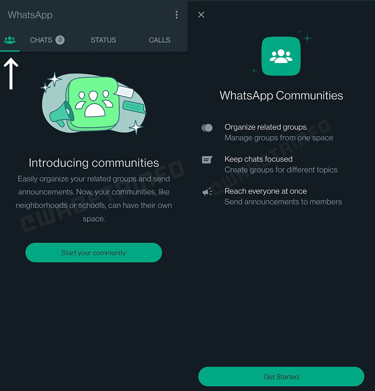 whatsapp community feature wabetainfo whatsapp community 