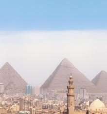 When the hieroglyphs were deciphered | culture | DW View of modern Egypt from the Pyramids of Giza