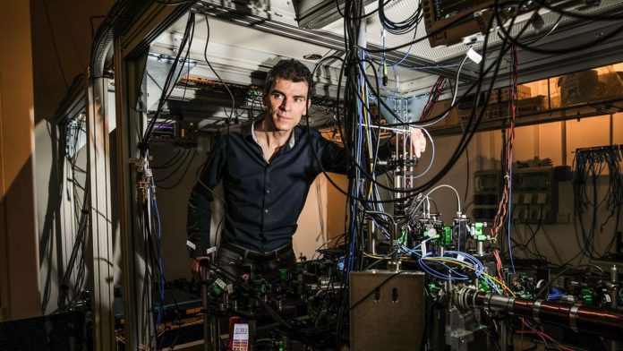 Georges-Olivier Reymond, PDG de Pasqal, start-up spécialisée dans l'informatique quantique.