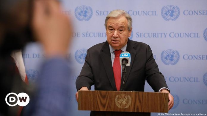  Guterres: Politicians are not doing enough to combat the climate crisis  Current World |  DW
