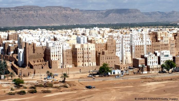 Centuries-old, multi-storey residential buildings in dense block development