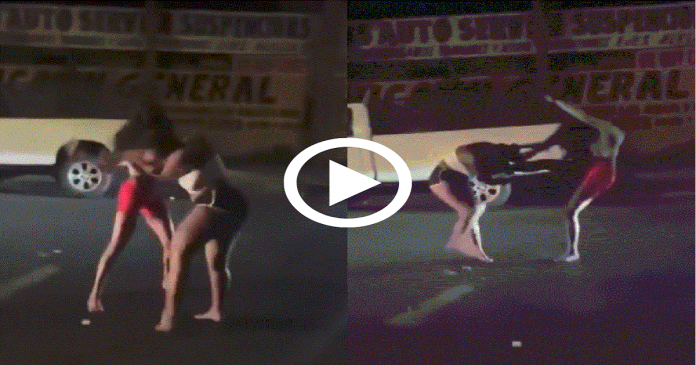 Girls street fight video, Freestyle fight between two girls in Bharara, slapped with hair, watch VIDEO - Girls street fight freestyle video viral on social media

