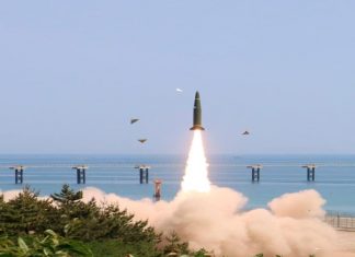 North Korea fires ballistic missile over Japan, suspends underground train service for people North Korea fires ballistic missile over Japan, suspends underground train service for people