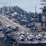 US aircraft carrier Ronald Reagan arrives in South Korea
