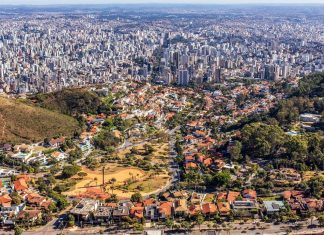 Public works: Vinci will lay 2,000 kilometers of high-voltage lines in Brazil L'Etat du Minas Gerais, dont la capitale est Belo Horizonte (en photo), a une superficie supérieure à celle de la France (586.000 km2).