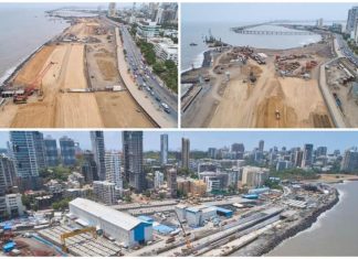 SC revises its order, allows BMC to start partial development work in ongoing Mumbai Coastal Road project SC revises its order, allows BMC to start partial development work in ongoing Mumbai Coastal Road project