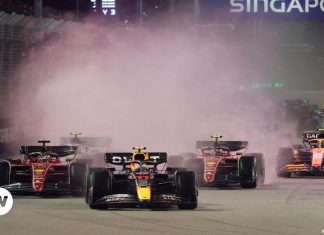 Singapore Grand Prix: Perez wins, Verstappen misses early title win | Sports | DW Singapore Grand Prix: Perez wins, Verstappen misses early title win | Sports | DW