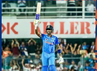 Suryakumar Yadav became the fastest batsman to score 1000 T20I runs in terms of facing 573 balls Suryakumar Yadav became the fastest batsman to score 1000 T20I runs in terms of facing 573 balls