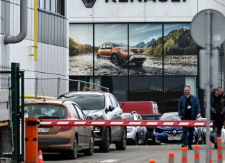 The programmed end of the sweet trade L'ancienne usine de Renault à Moscou.