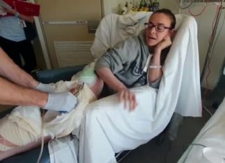 The white shark attacked the women, fortunately the lover saved her Predator PUNCHED in the face after female mate crushed by great white shark survives