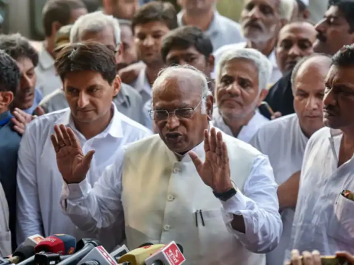 Three big spokespersons of Congress resign, Presidential candidate Kharge will campaign

