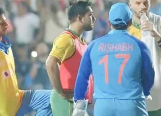 You will laugh after watching the video of IND Vs SA Yuzvendra Chahal kicking an African player IND Vs SA: Yuzvendra Chahal kicks the African player! You will also laugh after watching the video